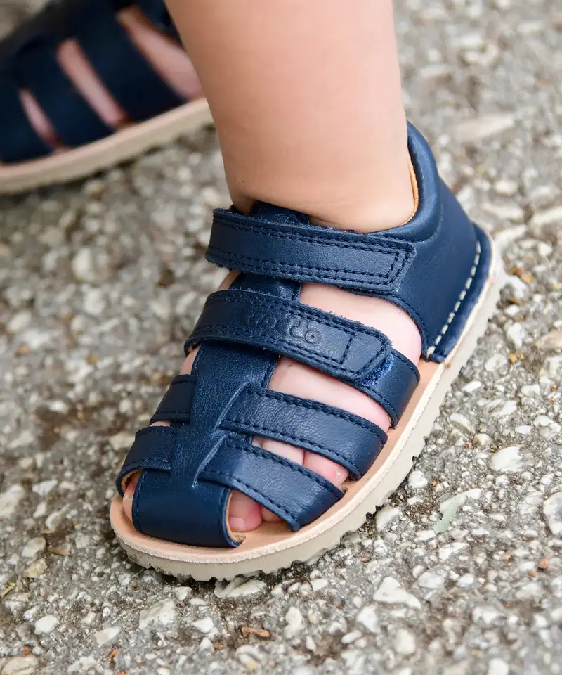 Froddo Barefoot Kids Flexy F Sandals - Dark Blue 3