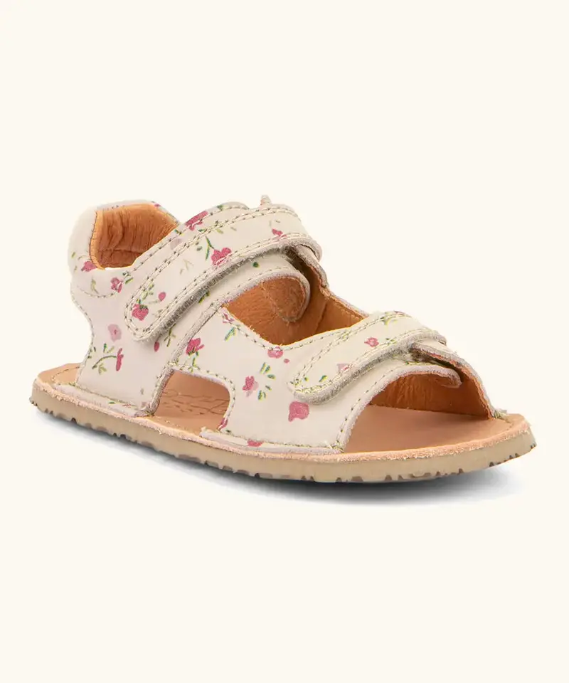 Froddo Barefoot Kids Flexy Mini Sandals - Flowers 1
