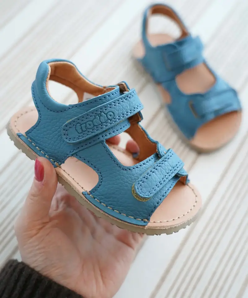 Froddo Barefoot Kids Flexy Mini Sandals - Jeans 3