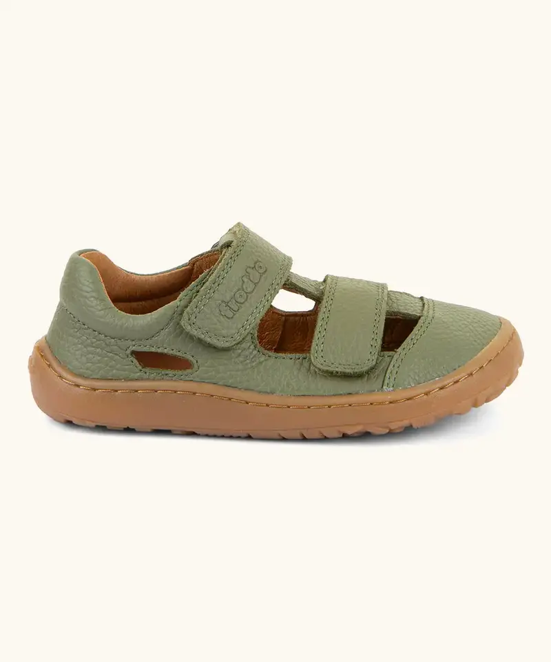 Froddo Barefoot Kids Sandals - Olive 1