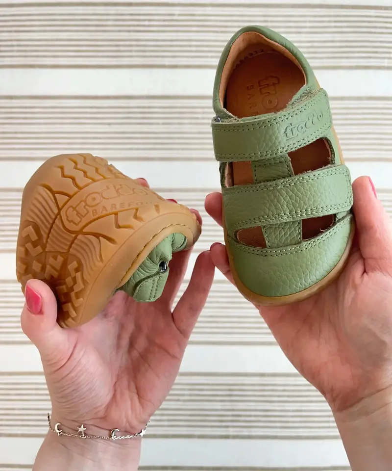 Froddo Barefoot Kids Sandals - Olive 2