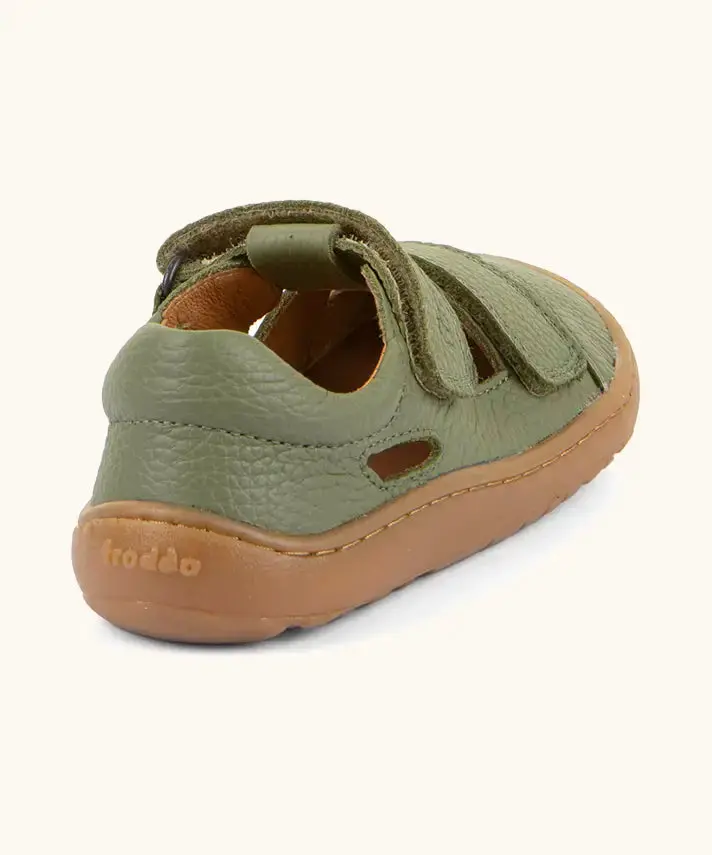 Froddo Barefoot Kids Sandals - Olive 3