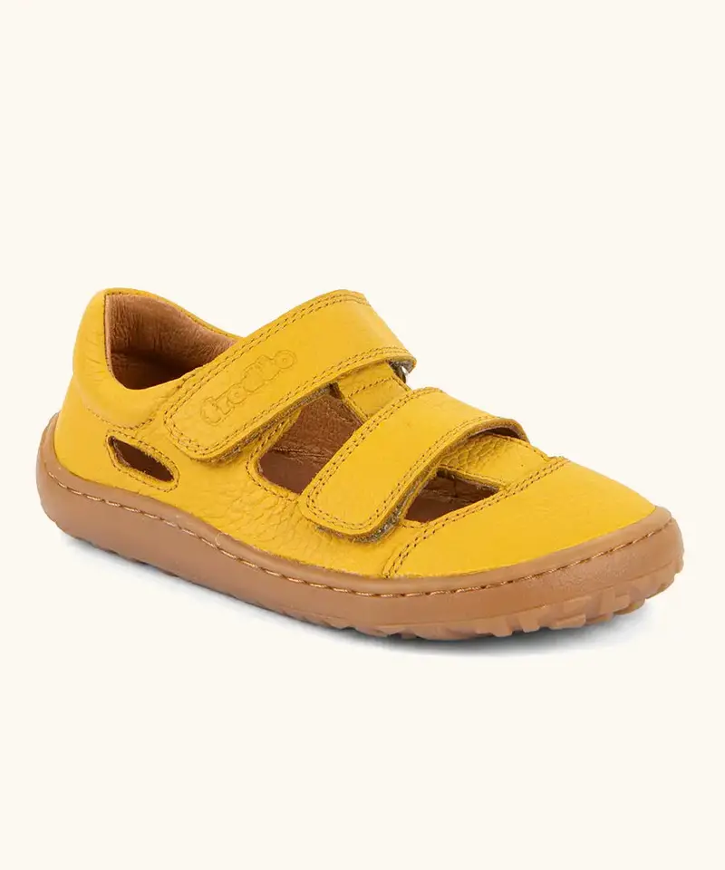 Froddo Barefoot Kids Sandals - Yellow 1