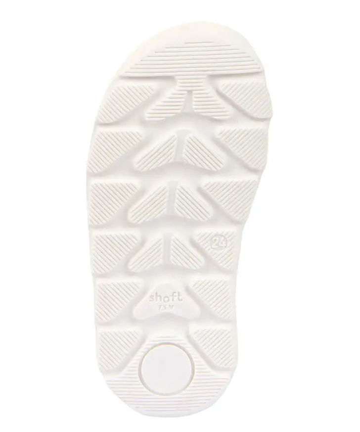 Froddo Barefoot Kids Zeru Spring Shoes - White / Denim 3