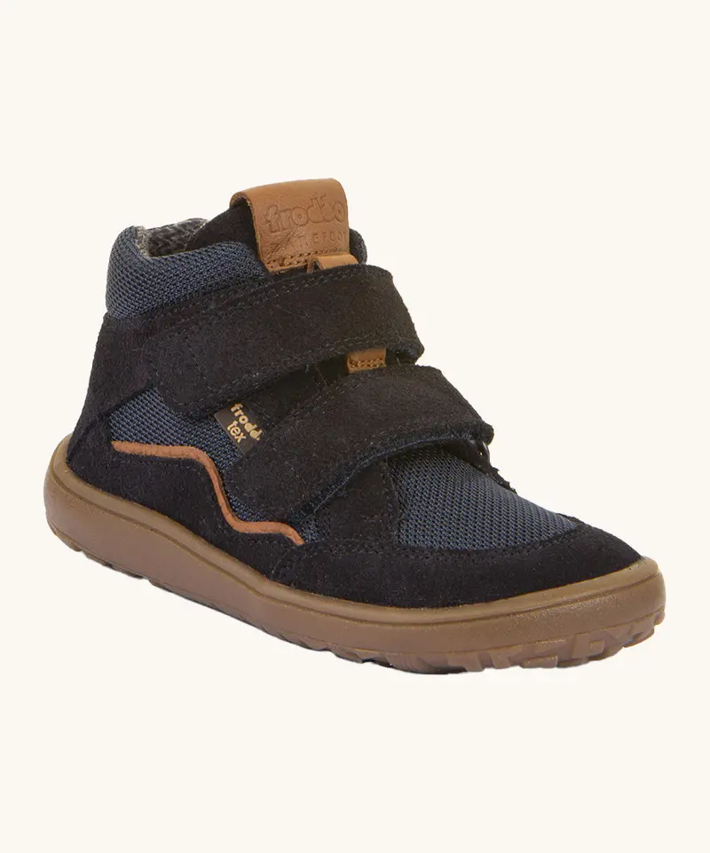 Froddo Barefoot Tex Kids Autumn Shoes - Navy 1