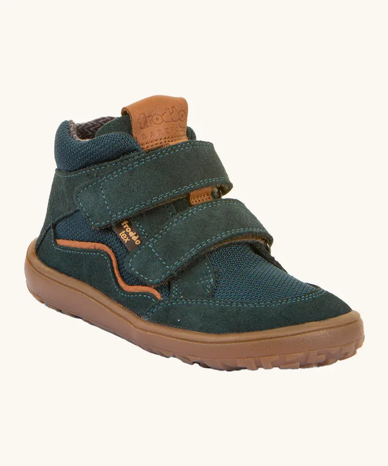 Froddo Barefoot Tex Kids Autumn Shoes - Petroleum 1