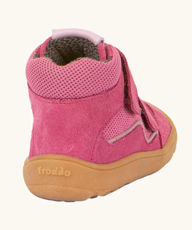 Froddo Barefoot Tex Kids Spring Shoes - Fuchsia 4