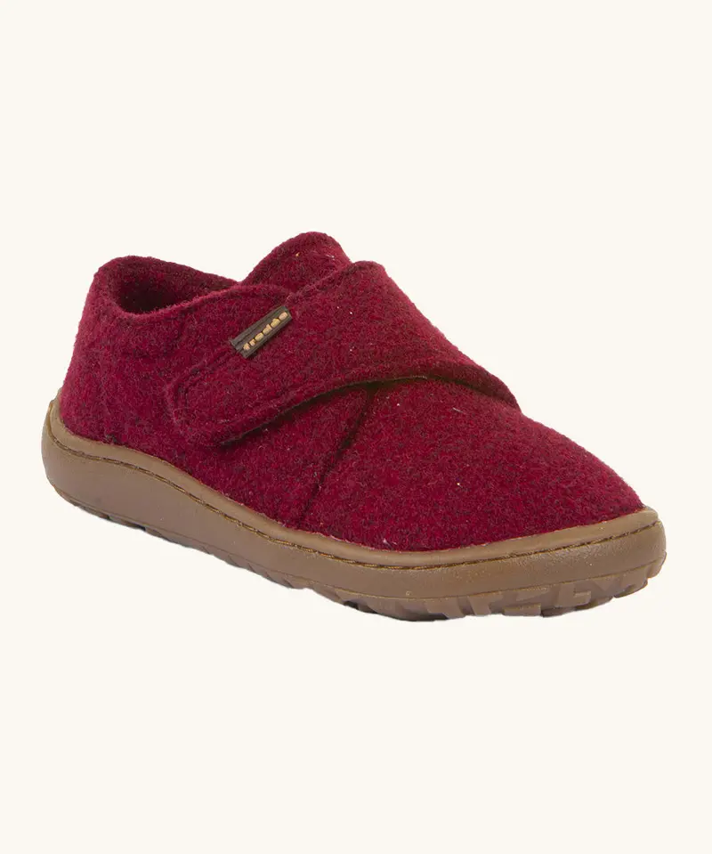 Froddo Barefoot Wooly Kids Shoes - Bordeaux 1