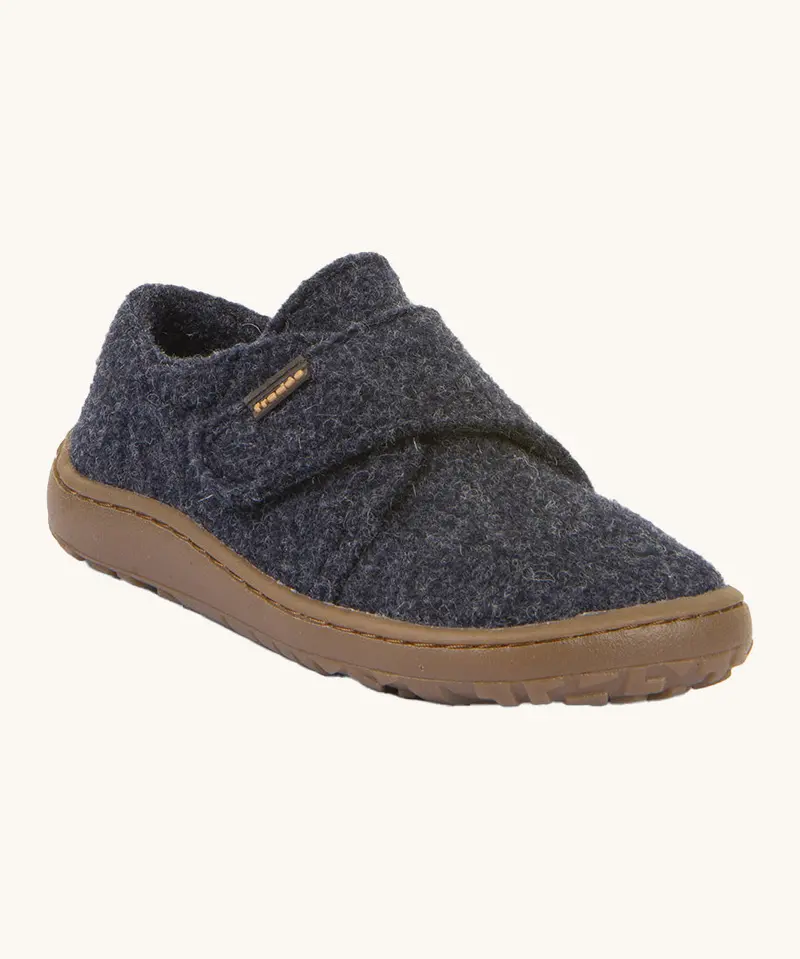 Froddo Barefoot Wooly Kids Shoes - Navy 1