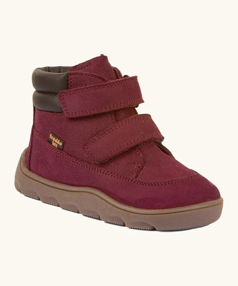 Froddo Barefoot Zuru Tex Shoes - Bordeaux 1