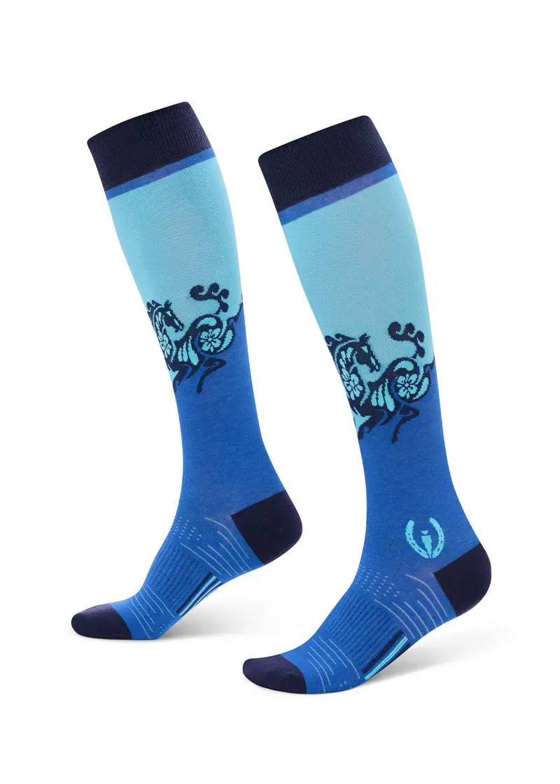 Frolic Horse Knee-Hi Socks 1