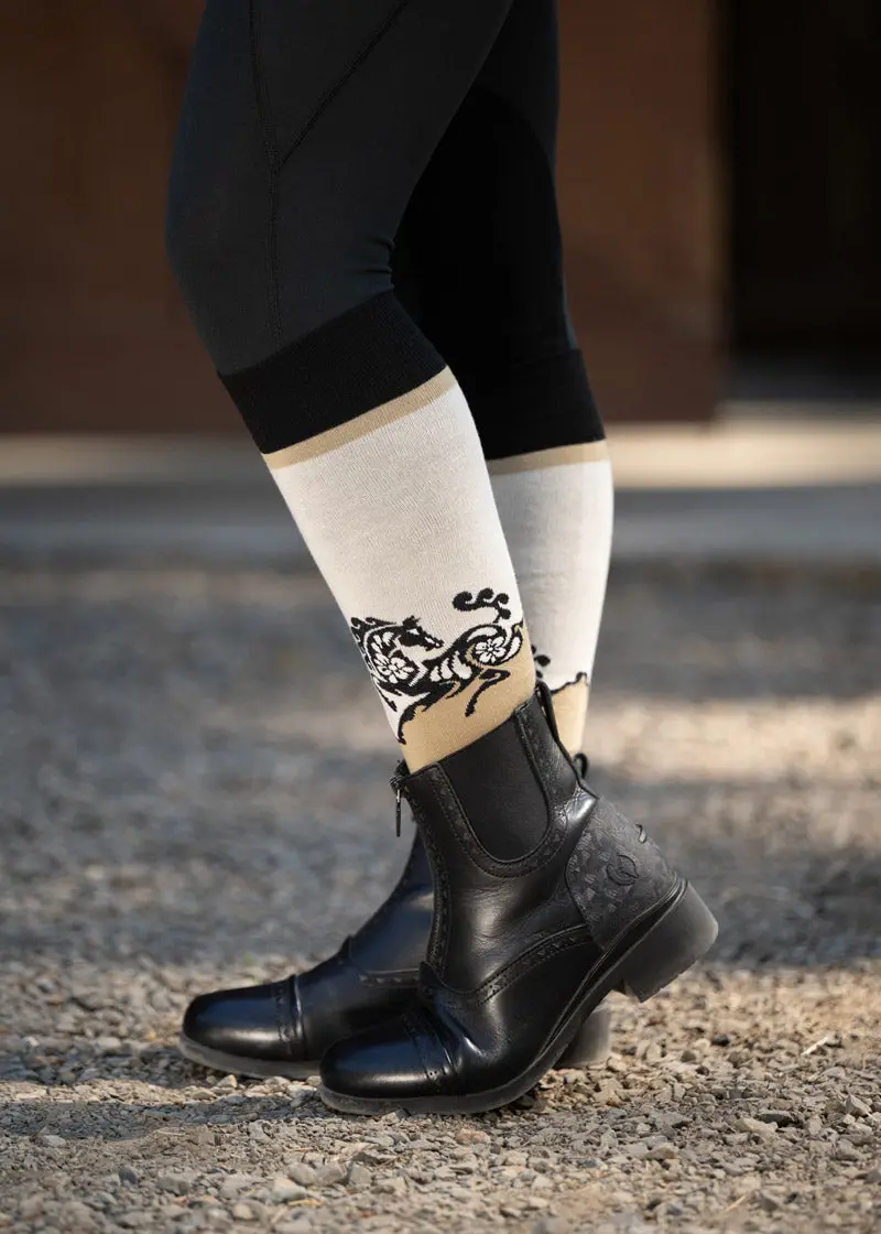 Frolic Horse Knee-Hi Socks 3