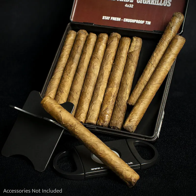 Frontier Authentic Sweet Aromatic Cigarillos - Tin Of 10 1