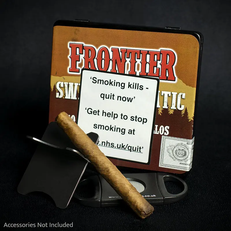 Frontier Authentic Sweet Aromatic Cigarillos - Tin Of 10 2