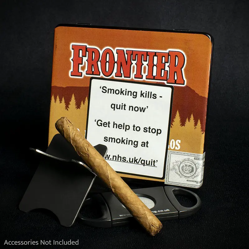 Frontier Caribe Rum Cigarillos - Tin Of 10 2