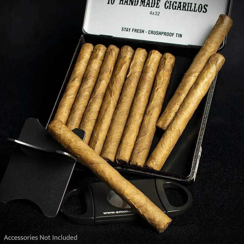 Frontier Silver (Russian Cream) Cigarillos  - Tin Of 10 1