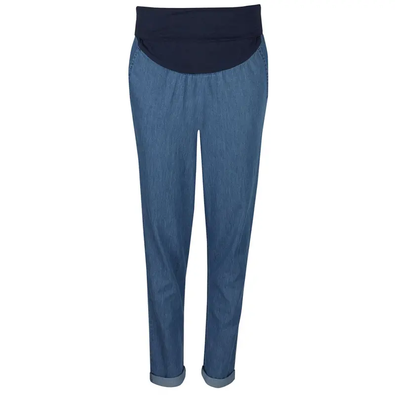 Frugi Adult Chambray Cara Maternity Trousers 1