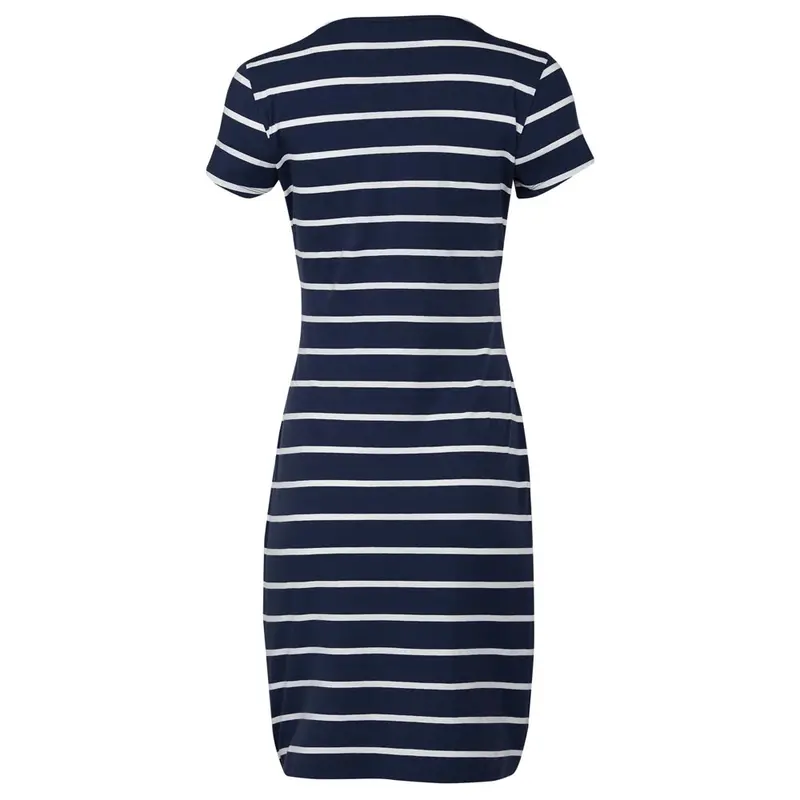 Frugi Adult Indigo Breton Ona Wrap Dress 3