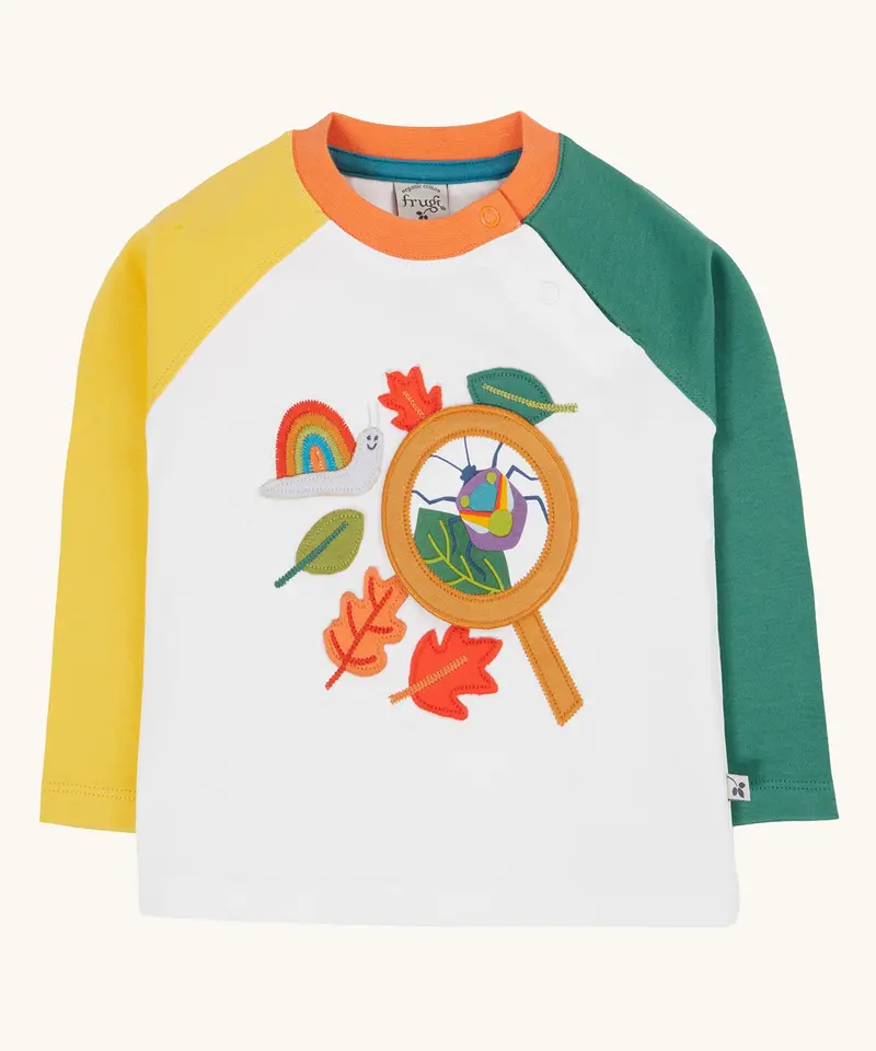 Frugi Alfie Interactive Top - Bugs 1