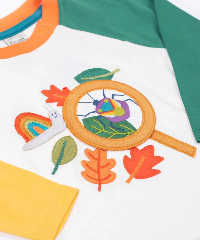 Frugi Alfie Interactive Top - Bugs 2
