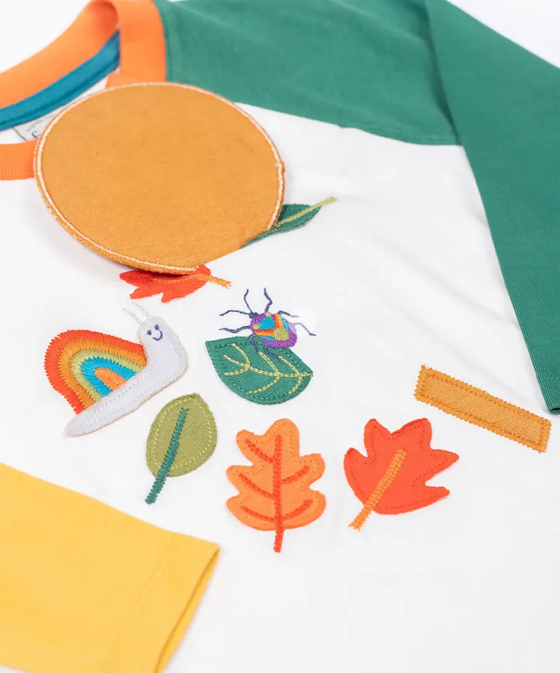Frugi Alfie Interactive Top - Bugs 3