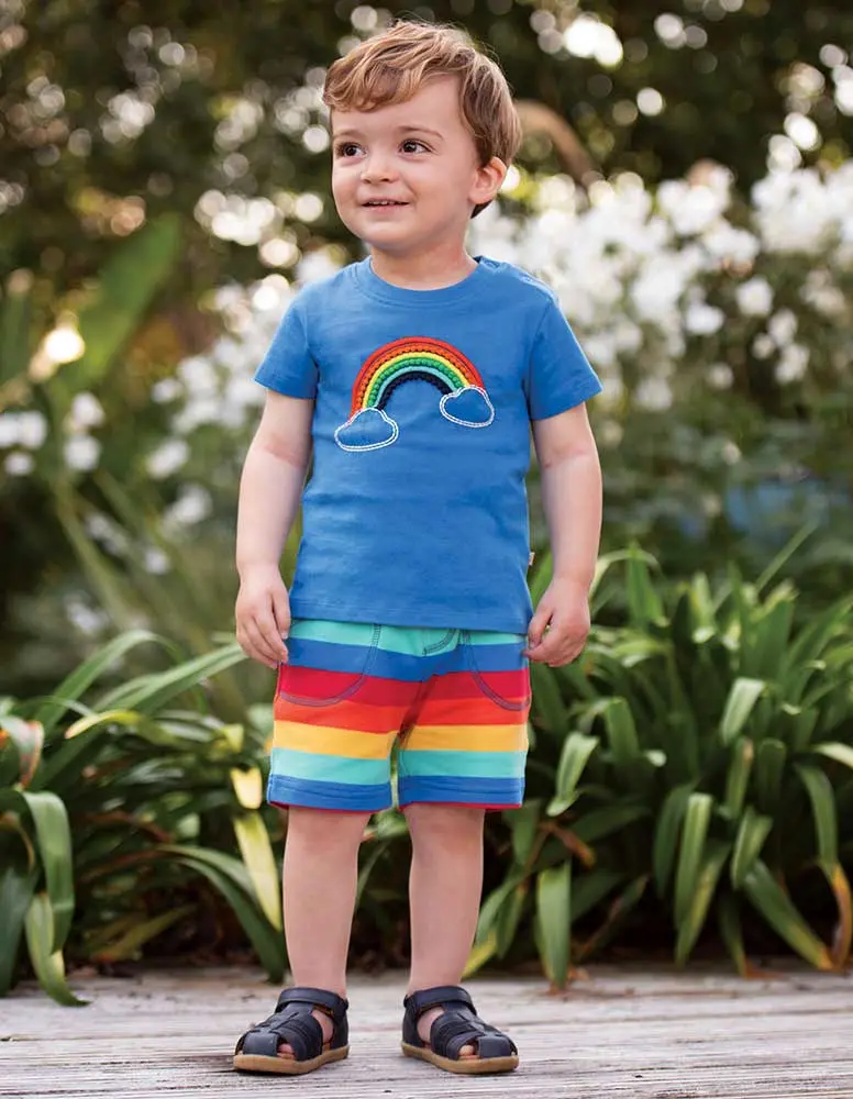 Frugi Avery Applique Rainbow Top 4