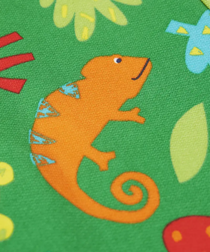 Frugi Big Snuggle Suit - Chameleon Camp 2