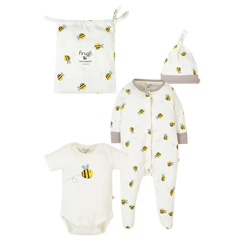 Frugi Buzzy Bee Baby Gift Set 1