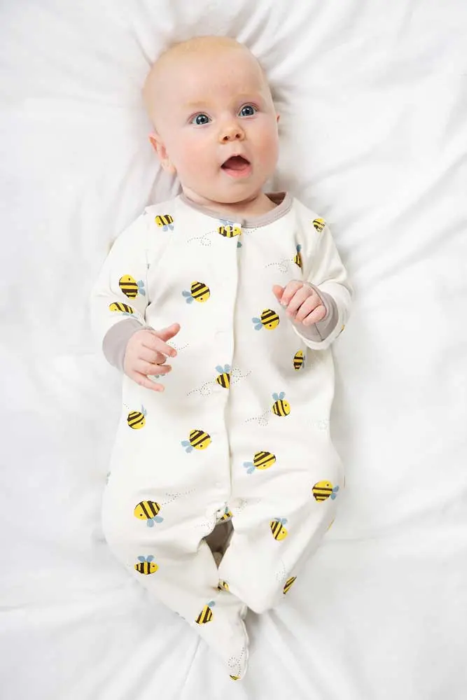 Frugi Buzzy Bee Baby Gift Set 4