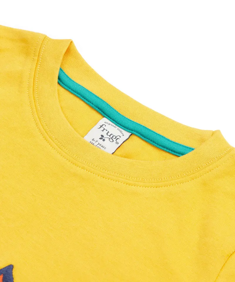 Frugi Carsen Applique - T-Shirt - Okapi 4