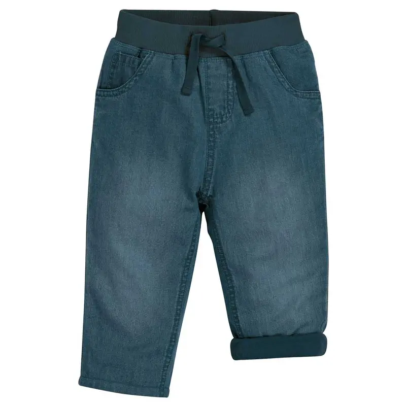 Frugi Chambray Comfy Lined Jeans 1