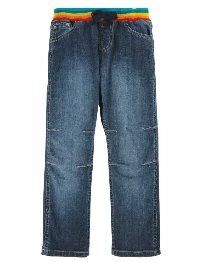 Frugi Cody Comfy Light Wash Comfy Denim Jeans 1
