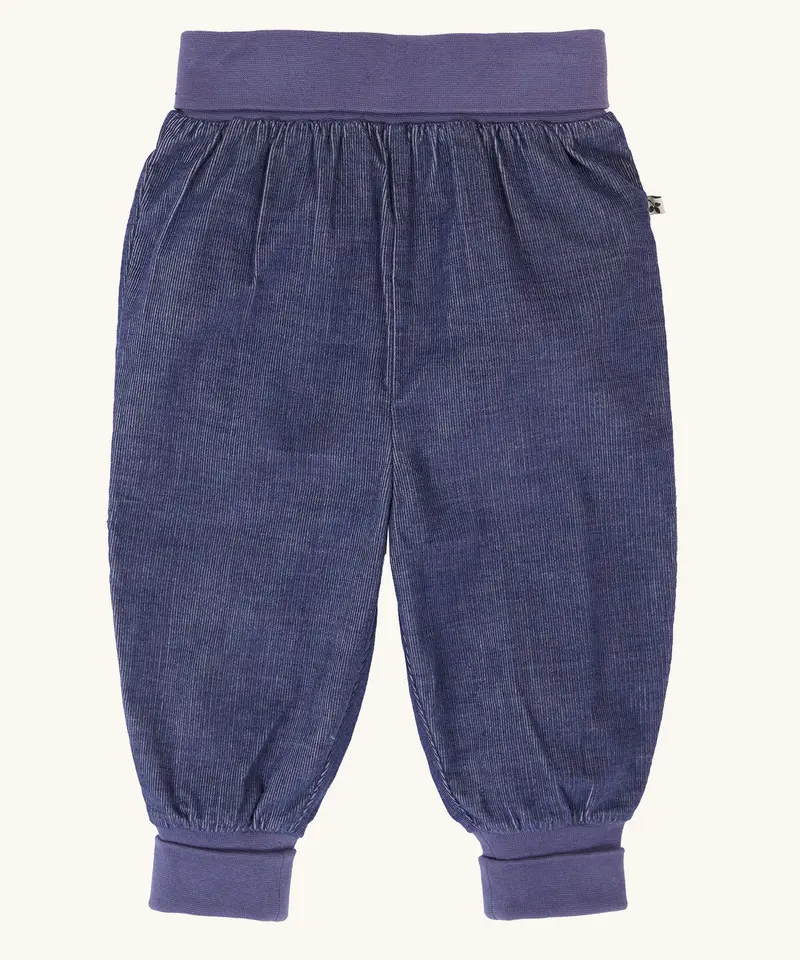 Frugi Cord Pull Ups - Ink Blue 1