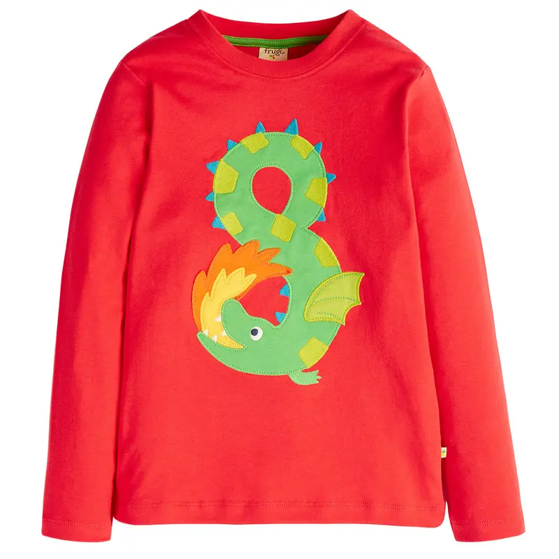 Frugi Dragon Magic Number Top 8-9 Years 1