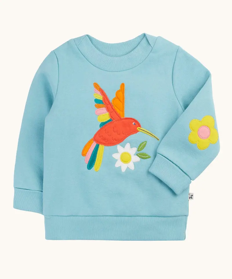 Frugi Easy On Jumper - Lichen / Hummingbird 1
