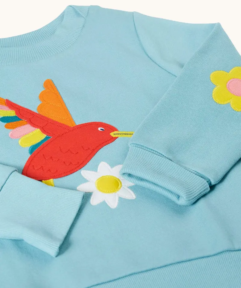 Frugi Easy On Jumper - Lichen / Hummingbird 5