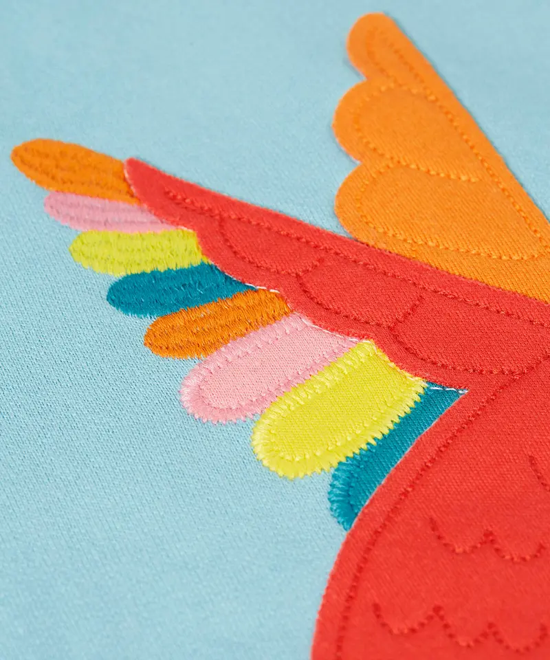 Frugi Easy On Jumper - Lichen / Hummingbird 6