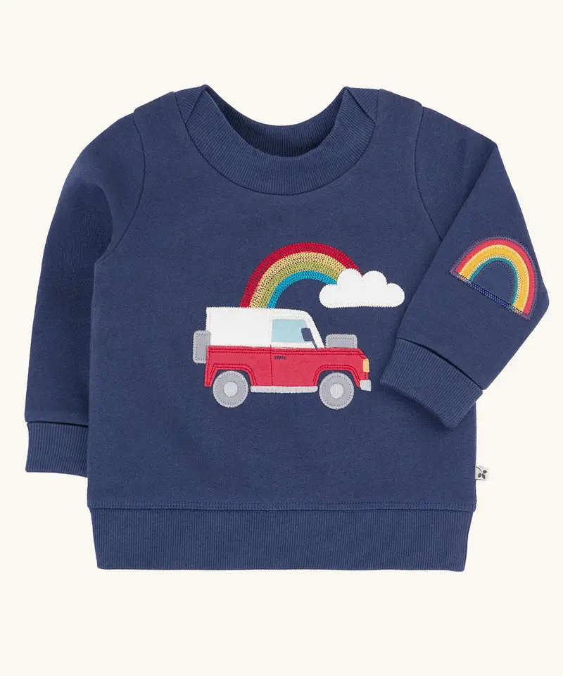 Frugi Easy On Jumper - Navy / Car 1