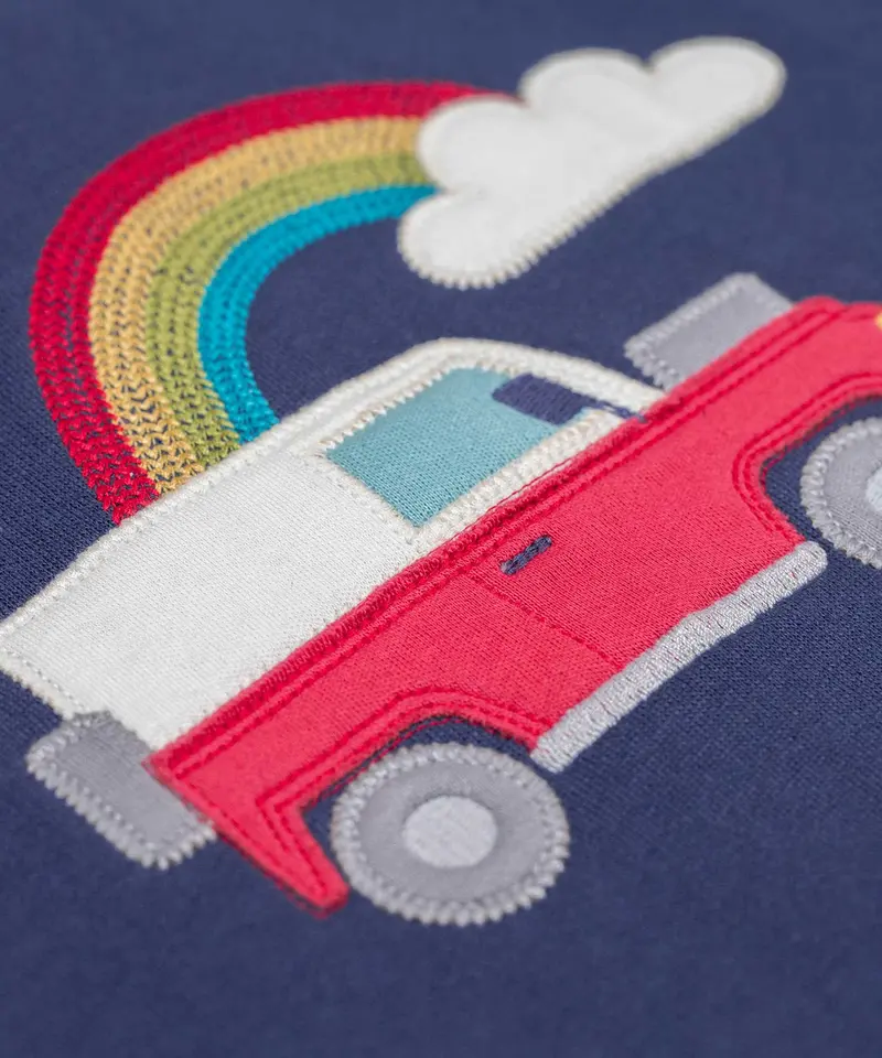 Frugi Easy On Jumper - Navy / Car 3