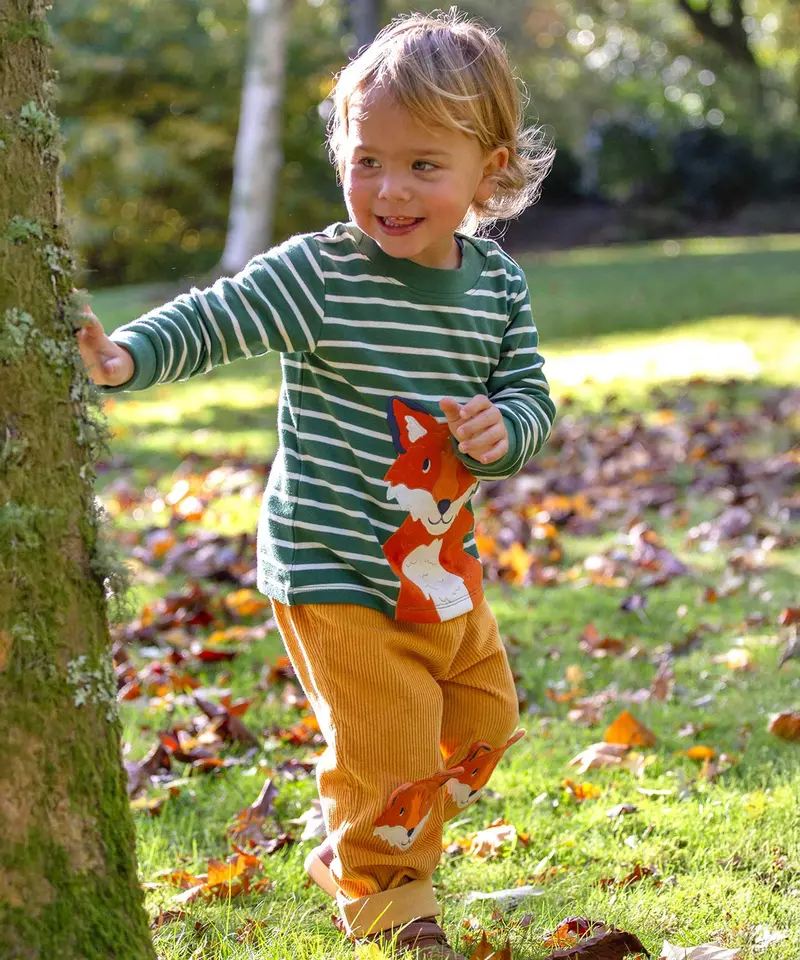 Frugi Easy On Top - Green Breton / Fox 2