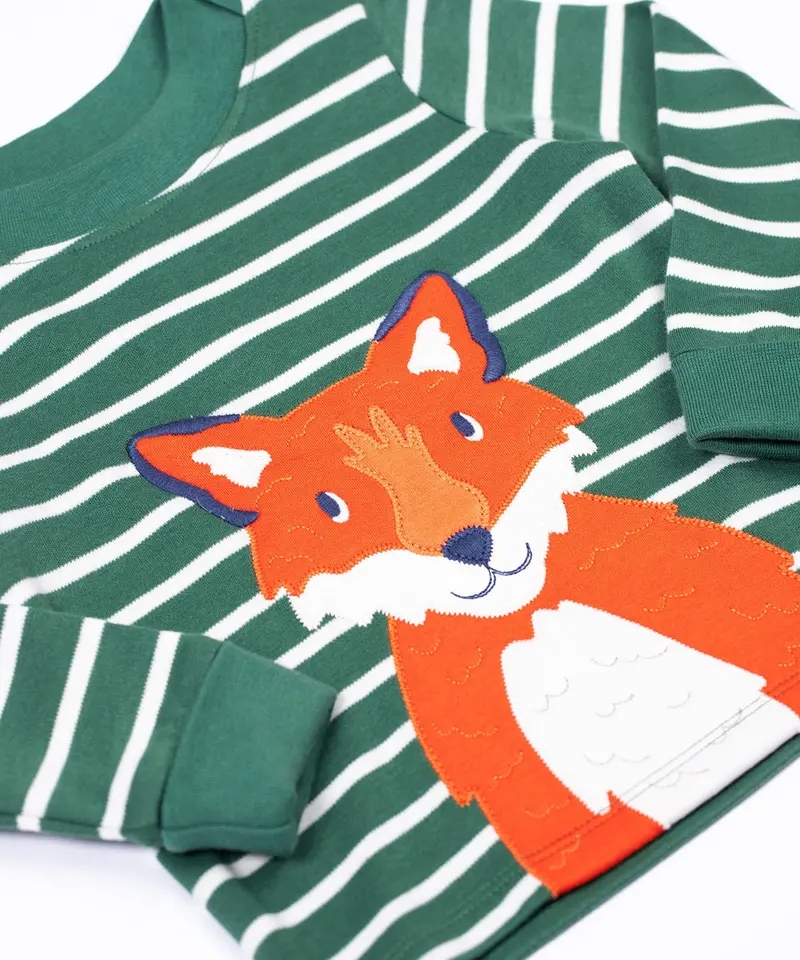 Frugi Easy On Top - Green Breton / Fox 3