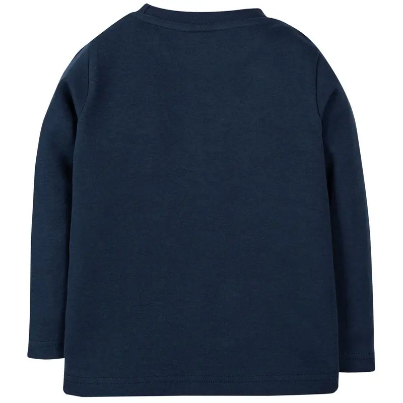 Frugi Indigo Fruit Chatter Applique Top 2