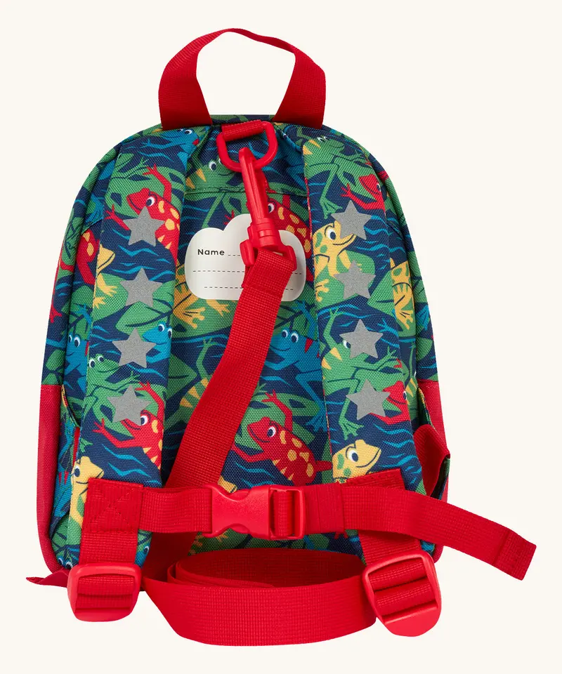 Frugi Little Adventurers Backpack - Be Hoppy! 2