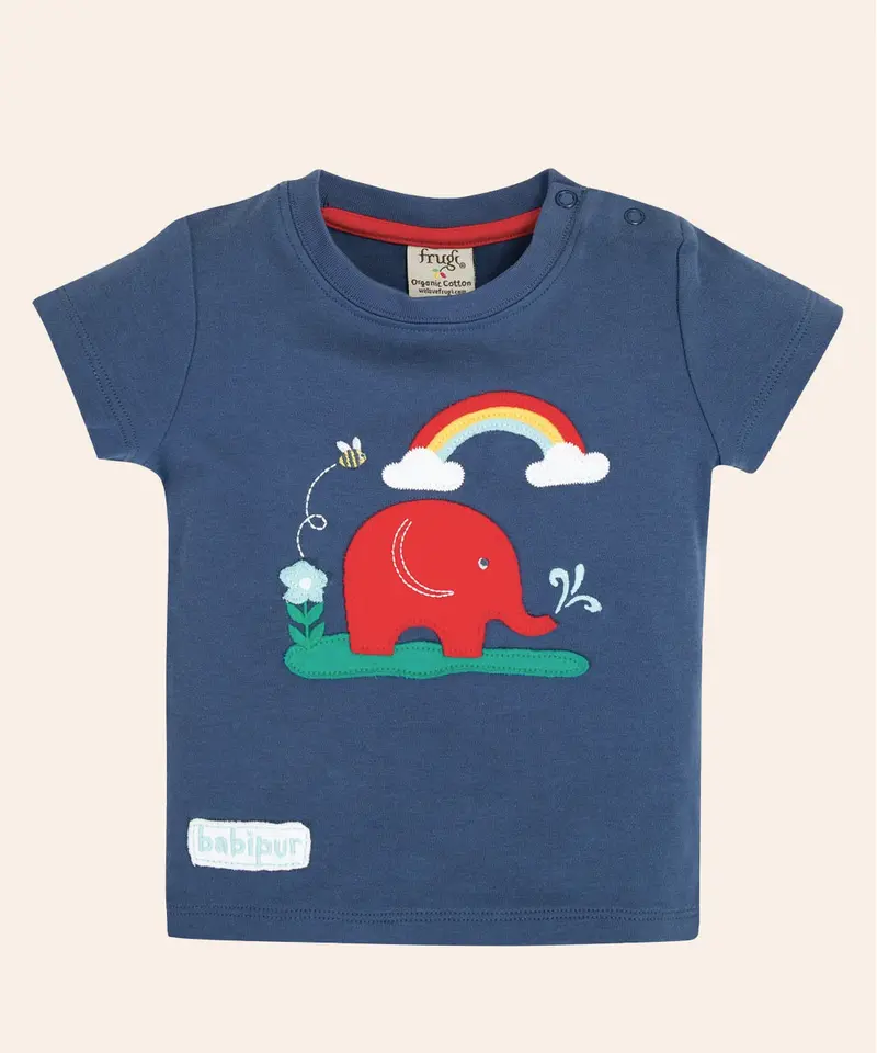 Frugi Little Babipurian T-Shirt 1