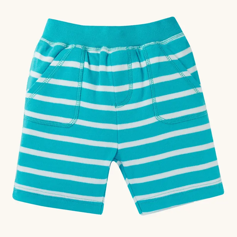 Frugi Little Ellis Shorts - Tropical Sea Breton 1