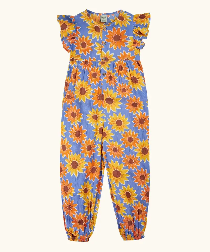 Frugi Lowenna Jumpsuit - Sunflowers 1