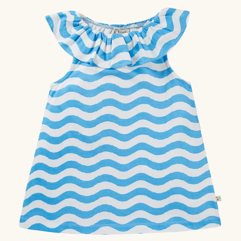 Frugi Melody Top - Wave Stripe 1