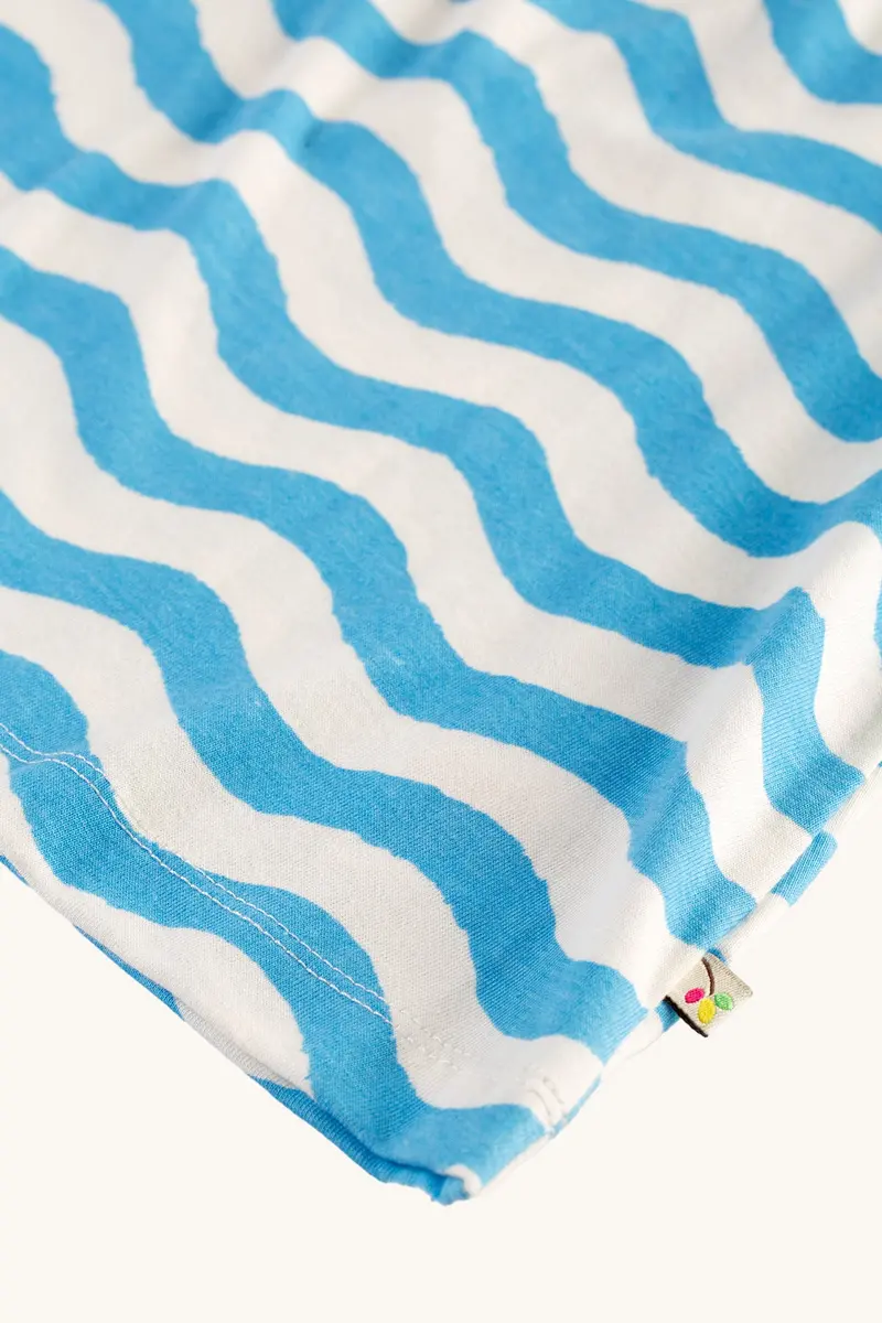Frugi Melody Top - Wave Stripe 2