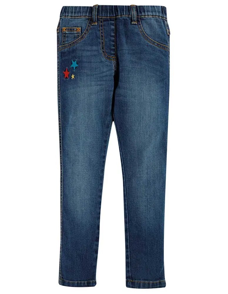 Frugi Mid Wash Denim Julie Jeggings 1