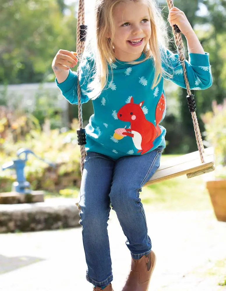 Frugi Mid Wash Denim Julie Jeggings 3
